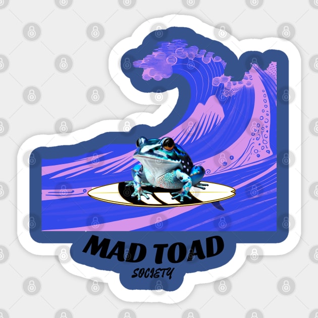 Mad Toad Society x Kanagawa - Daring Sticker by Mad Toad Society